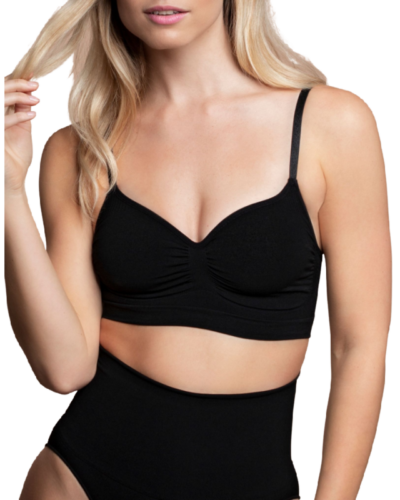 Bye-Bra - Medium Control Bra Seamless Black Size S