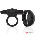 Blacksilver - Cameron Remote Control Cockring Watchme