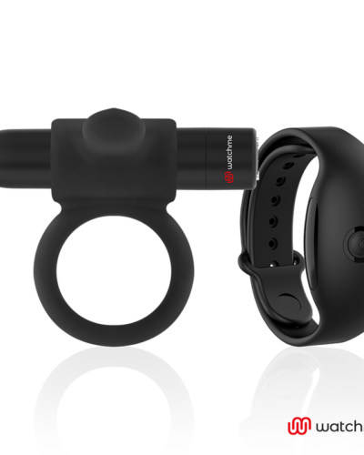 Blacksilver - Cameron Remote Control Cockring Watchme