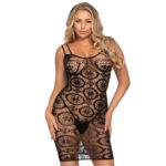 Leg Avenue - Daisy Crochet Mini Dress One Size
