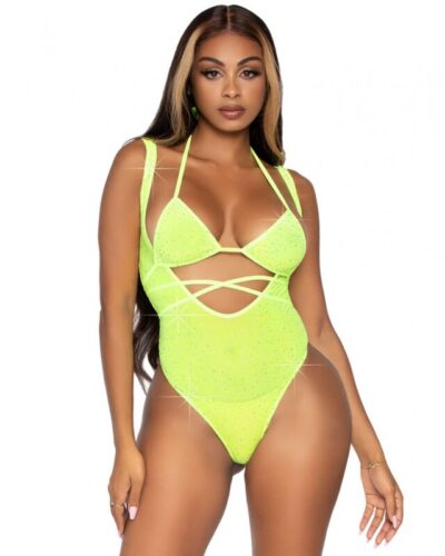 Leg Avenue - Bikini Top And Bodysuit One Size