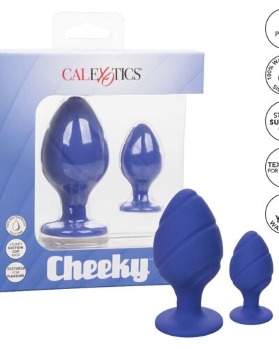 Calexotics - Cheeky Buttplug Purple