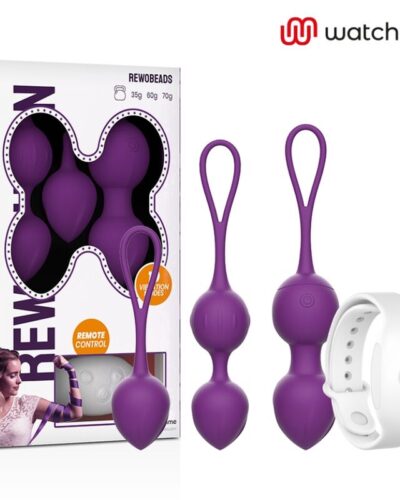 Rewolution - Rewobeads Vibrating Balls Remote Control With Watchme Technology