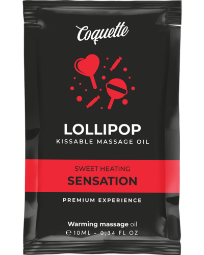 Coquette Chic Desire - Pocket Lollipop Kissable Massage Oil Heating Sensation 10 ml