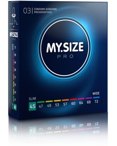 My Size - Pro Condoms 45 mm 3 Units