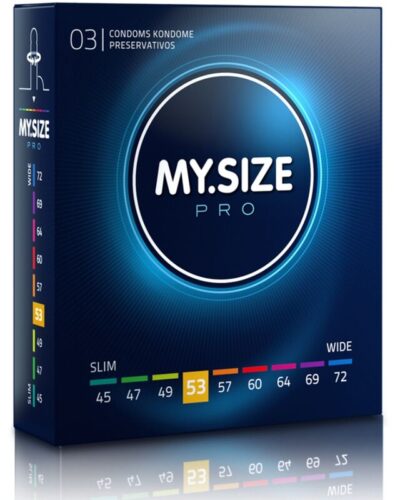 My Size - Pro Condoms 53 mm 3 Units