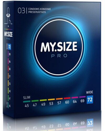 My Size - Pro Condoms 72 mm 3 Units