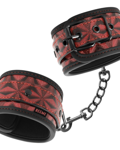 Begme - Red Edition Premium Ankle Cuffs With Neoprene Lining