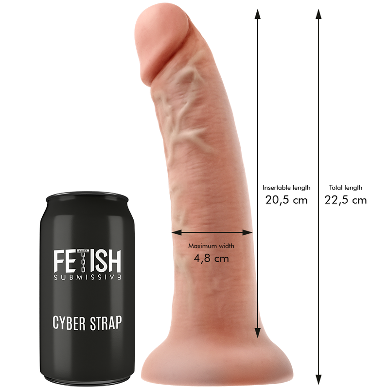 Fetish Submissive Cyber Strap - Harness with Remote Control Dildo Watchme L Technology - Image 4