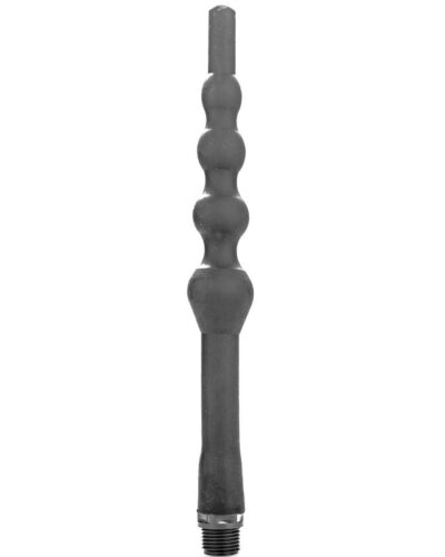 All Black - Beaded Shower Anal Silicone 27 cm