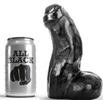 All Black - Realistic Dong Black 17 cm