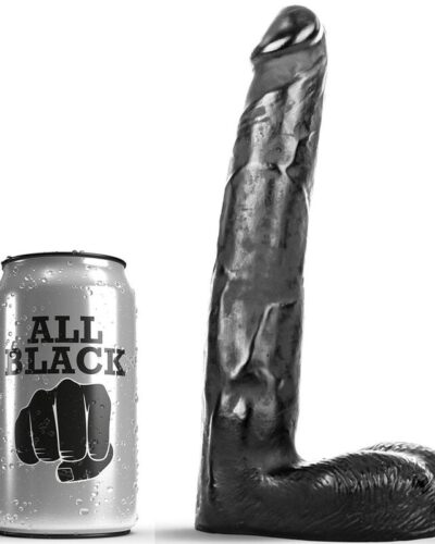 All Black - Dildo Realistic 21 cm