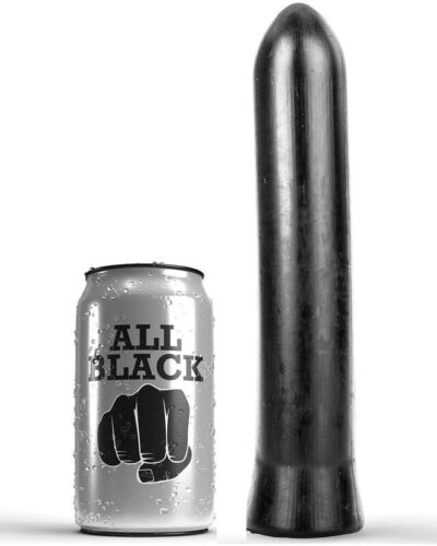 All Black - Smooth Dildo 22 cm