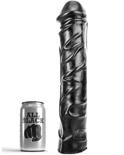 All Black - Giant Soft Fisting Dildo 32 cm