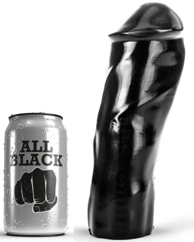 All Black - Dildo Realistic 20 cm