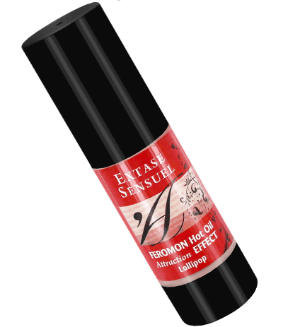 Extase Sensual - Heating Effect Massage Oil With Lollipop Pheromones 30 ml