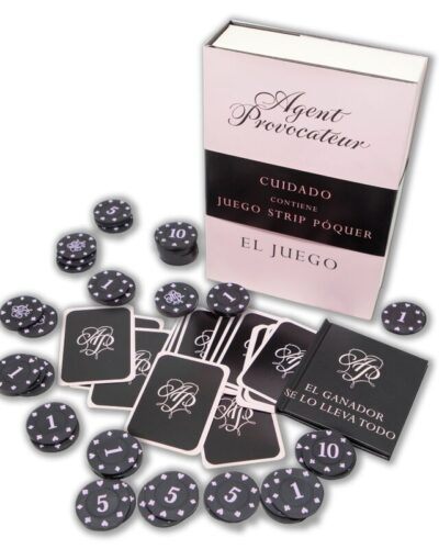 Diablo Picante - Game Strip Poker Tokens And Cards
