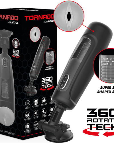 Jamyjob - Tornado 360 Rotate Tech Stroker