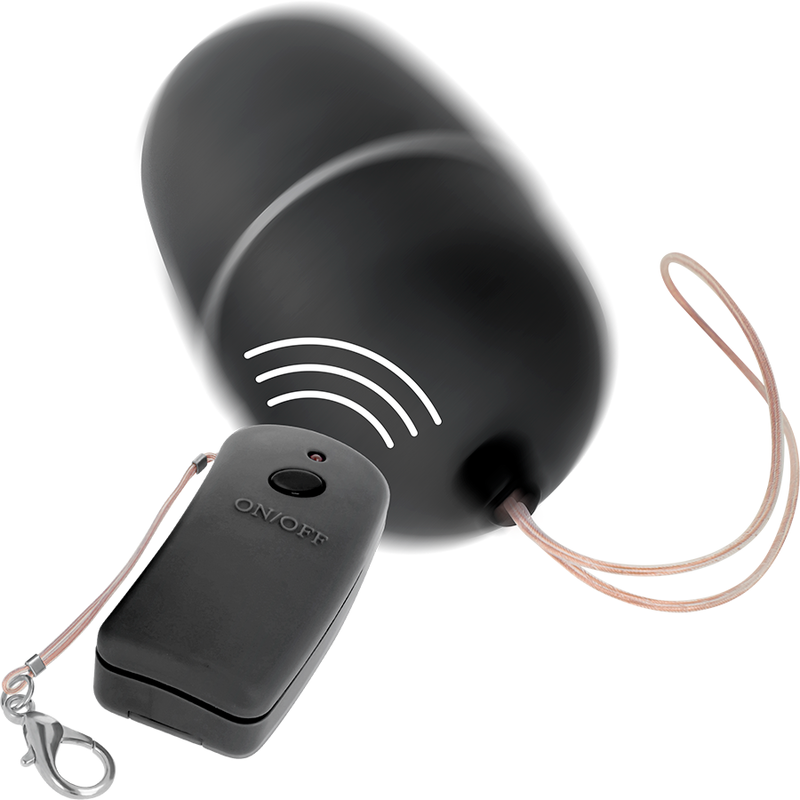 Online - Remote Controlled Vibrating Egg Black - Image 2
