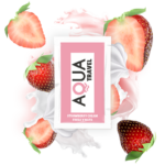 Aqua Travel - Strawberry Cream Flavour Waterbased Lubricant 6 ml