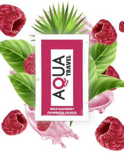 Aqua Travel - Wild Raspberry Flavour Waterbased Lubricant 6 ml