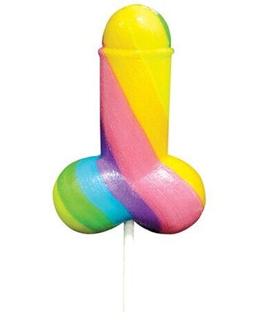 Pride - Spencer  Fleetwood Rainbow Cock Lgbt Lollipop