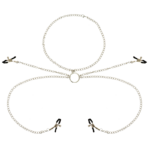 Ohmama Fetish 4 Nipple Clamps With Chain Necklace