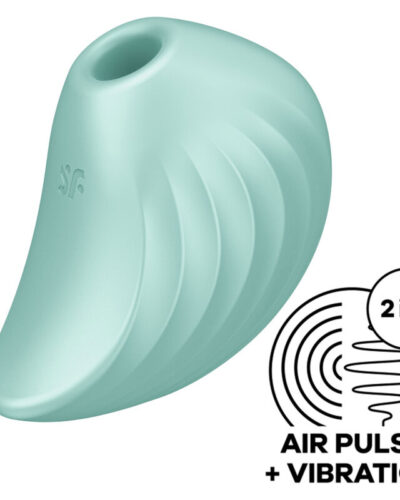 Satisfyer - Pearl Diver Air Pulse Stimulator Vibrator Green