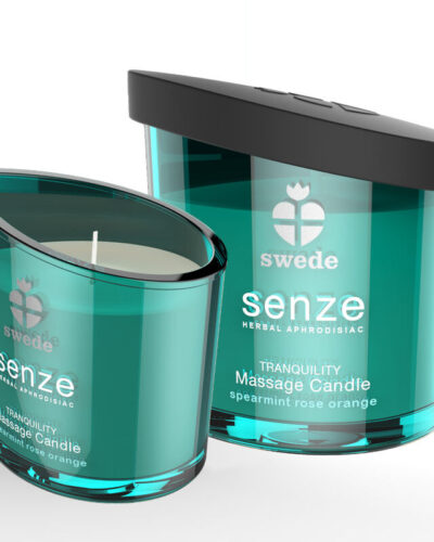 Swede - Senze Tranquility Massage Candle - Spearmint, Rose, Orange