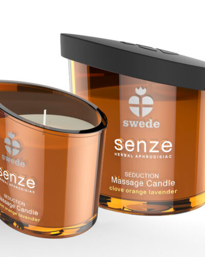 Swede - Senze Seduction Massage Candle - Clove, Orange, Lavender