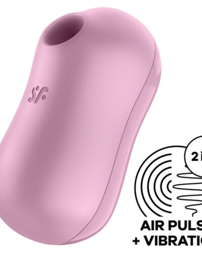 Satisfyer - Cotton Candy Air Pulse Stimulator Vibrator Lilac