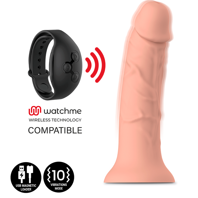 Mythology - Asher Original Dildo S - Vibrator Compatible With Watchme Wireless Technology - Image 4