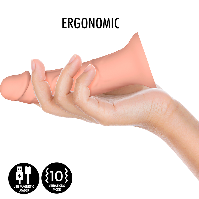 Mythology - Asher Original Dildo S - Vibrator Compatible With Watchme Wireless Technology - Image 3