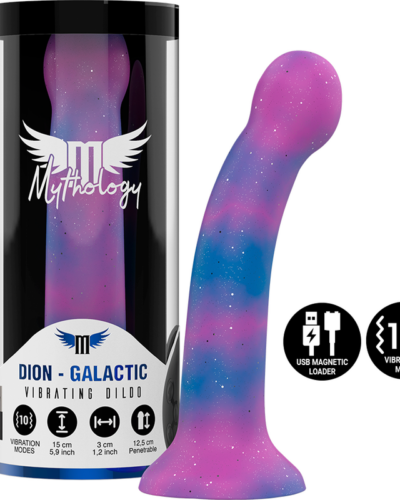 Mythology - Dion Galactic Dildo S - Vibrator Watchme Wireless Technology Compatible