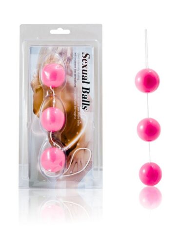 Baile - Strip Pink Anal Balls ABS