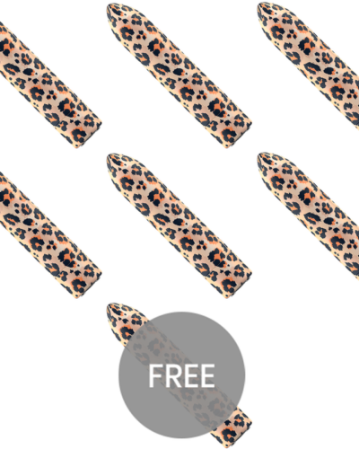 Custom Bullets - Leopard Magnetic Bullet 10 Intensities 6 + 1 Free