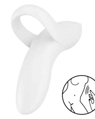 Satisfyer - Bold Lover Finger Vibrator White