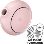 Satisfyer - Pro To Go 3 Double Air Pulse Stimulator  Vibrator Pink