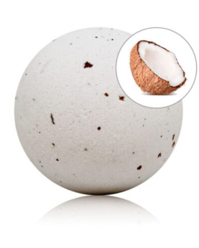 Taloka - Coconut Scented Bath Bomb With Rose Petals