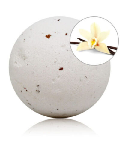 Taloka - Vanilla Scented Bath Bomb With Rose Petals