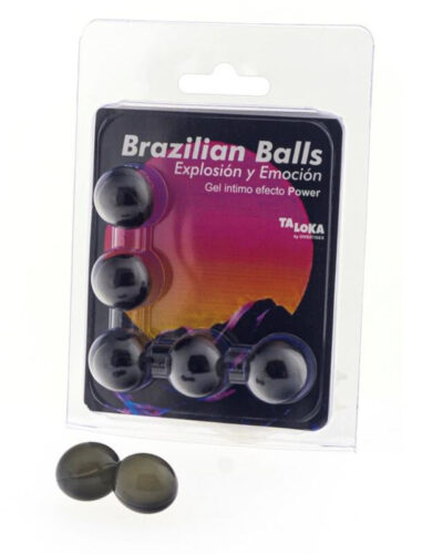 Taloka - 5 Brazilian Balls Power Effect Exciting Gel