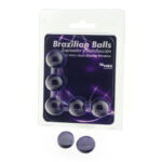 Taloka - 5 Brazilian Balls Electric Vibrating Effect Exciting Gel