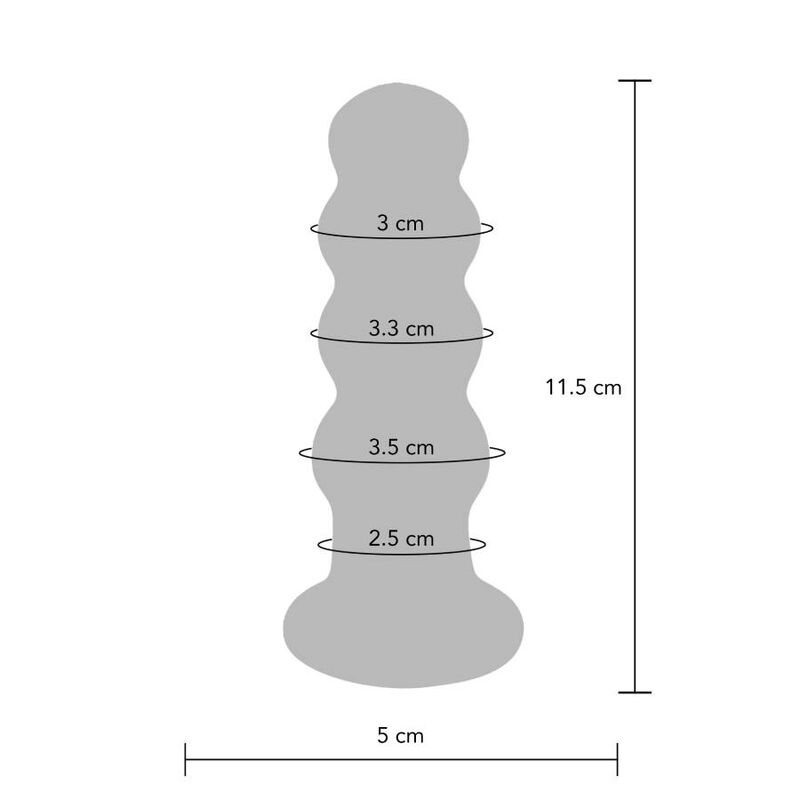 Toyjoy - Buttocks The Radiant Glass Buttplug - Image 2