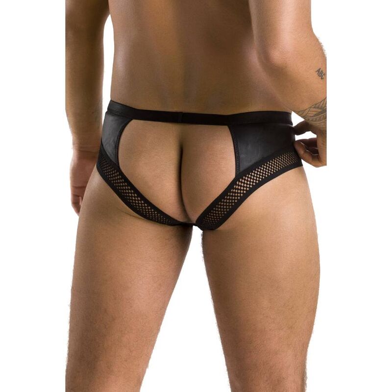 Passion - 030 Open Slip Tom Black L/XL - Image 4