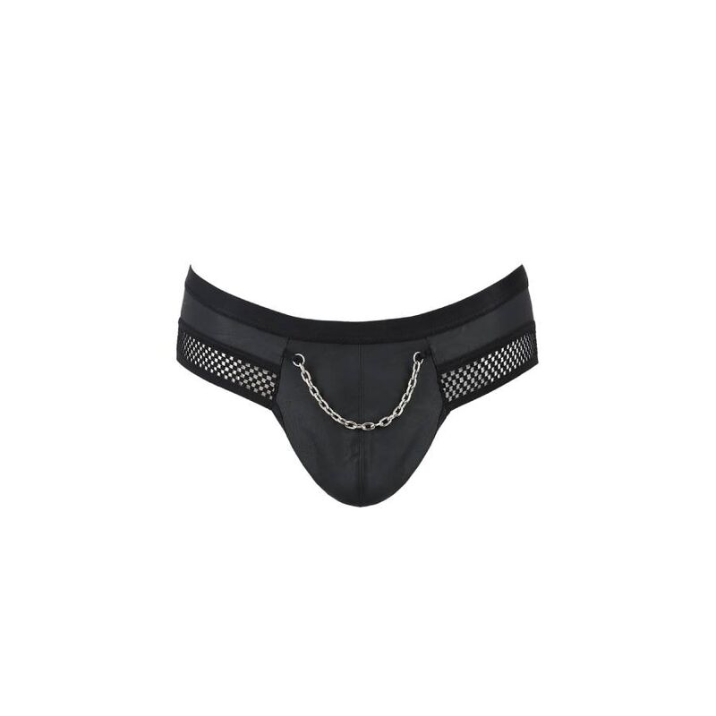 Passion - 030 Open Slip Tom Black L/XL - Image 5