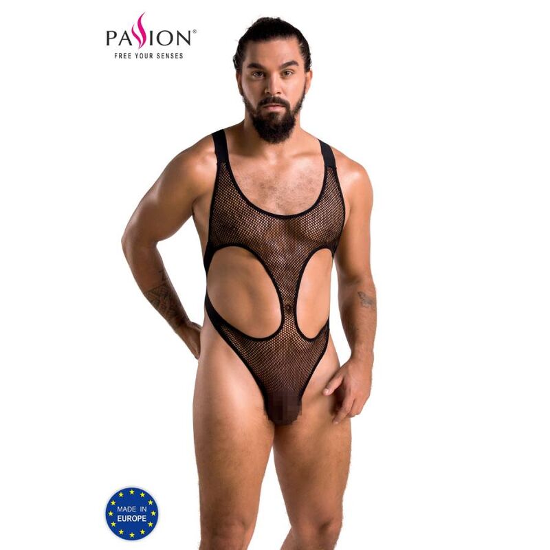 Passion - 040 Body Leon Black L/XL