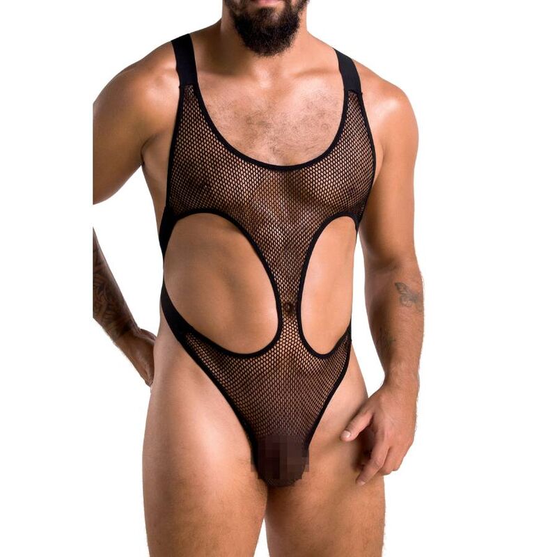 Passion - 040 Body Leon Black L/XL - Image 3