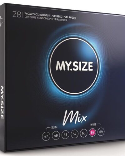 My Size - Mix Condoms 64 mm 28 Units