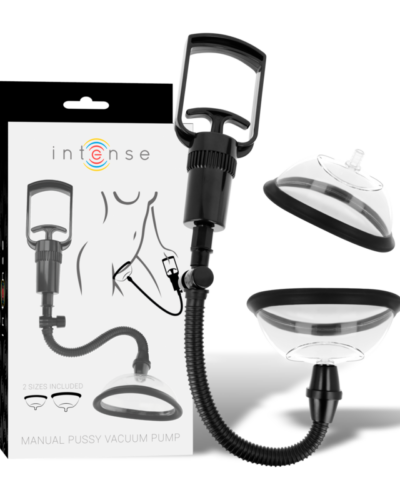 Intense - Pump Vaginal Manual Pump With Two Interchangeable Cups
