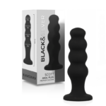 Blacksilver - Scott Premium Silicone Anal Plug Black